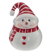 Емкость для сыпучих продуктов "Снеговик", 350 мл, L10 W10 H15 см