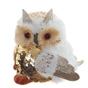 Изделие декоративное "Сова", L14 W12 H14 см