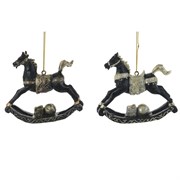 Изделие декоративное подвесное "Лошадка", L8,5 W2 H7 см, 2в.