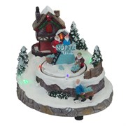 Фигурка декоративная "Рождество" (подсветка, движение, 3xAA, не прилаг.), L18 W16,5 H16 см