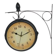 Часы настенные декоративные двусторонние, L29 W8,5 H33 см, (2xАА не прилаг.)