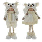 Игрушка набивная "Девочка", L19 W13 H41 см, 2в.