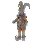 Игрушка мягконабивная "Клоун" (не музыкальный) , с колпаком  L18 W11 H51 см, без колпака H42 см