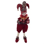 Игрушка мягконабивная "Клоун" (не музыкальный) , сидячий L15 W28 H29 см, стоячий H51 см