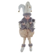 Игрушка мягконабивная "Клоун" (не музыкальный) , сидячий L18 W28 H29 см, стоячий H50 см