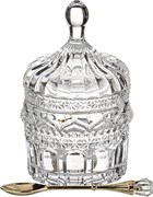 Икорница с ложкой 155 мл 8,5*8,5 см H=13 см коллекция "Muza"