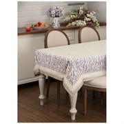 Скатерть "Душа прованса" 160х220 см ,бежевый, 100% хлопок,твил с пропиткой