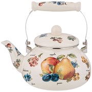 Чайник agness эмалированный серия "Фрукты" 2,5 л