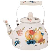 Чайник agness эмалированный серия "Фрукты" 4 л