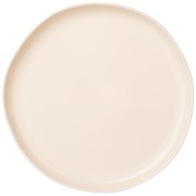 Тарелка обеденная lefard "Trendy" 25 см кремовая