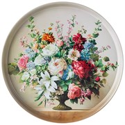 Поднос сервировочный agness "Stil life" 33*2,1 см