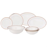 Сервиз обеденный lefard "Crown" на 6 пер. 23 пр. золотой