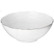 Салатник "София отводка платина" 14*5,5 см мал.уп.=6 шт без упак.