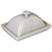 Масленка bronco "Soul kitchen" 16*11*7,5 см серая