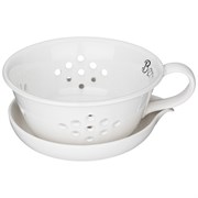 Дуршлаг с подставкой bronco "Soul kitchen" 19-16*16*7 см /17,5-16*3 см