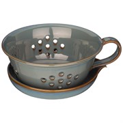 Дуршлаг с подставкой bronco "Soul kitchen" 19-16*16*7 см /17,5-16*3 см серый