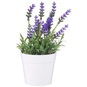 Изделие декоративное в горшке "Лаванда" 19 см