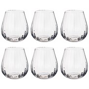 Набор стаканов для воды/виски "Columba optic" из 6шт 380 мл