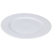 Набор обеденных тарелок Soft Ripples, D27 см, белые, 2 шт.