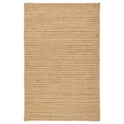 Ковер из джута бежевого цвета в полоску из коллекции Ethnic, 200х300 см