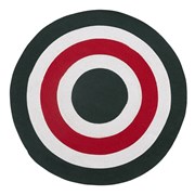 Ковер из хлопка Target темно-зеленого цвета из коллекции Ethnic, D120 см