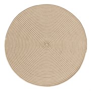 Ковер из хлопка Target бежевого цвета из коллекции Ethnic, D120 см