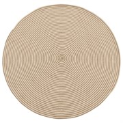 Ковер из хлопка Target бежевого цвета из коллекции Ethnic, D150 см