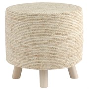 Пуф Sonja, D40х40 см, светло-бежевый
