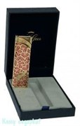 Зажигалка с пьезоэлементом La Geer (Италия), золото-розовый