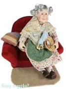 Кукла декоративная "Бабушка", 46 см