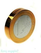 Копилка "Евро", 12х3х12 см