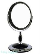 Настольное зеркало "Black", двухстороннее, 15 см.