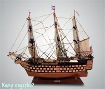 Парусник "HMS Victory Painted", l=85 см