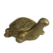 Шкатулка для украшений Черепаха цвет: золото L8.5W13H12.5 см