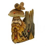 Фигурка декоративная Грибок-Лесовичёк L21W13Н29см