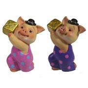 Фигура декоративная Поросенок Твитти L7W5H11см