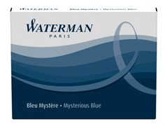 Синий чернильный картридж для перьевой ручки Ватерман (Waterman) S0110860