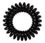 Резинки для волос "Пружинка" цвет черный (3 шт) Деваль Бьюти (Dewal Beauty) DBR01