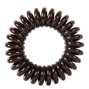 Резинки для волос "Пружинка" цвет коричневый (3 шт) Деваль Бьюти (Dewal Beauty) DBR02