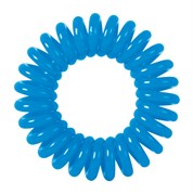 Резинки для волос "Пружинка" цвет синий (3 шт) Деваль Бьюти (Dewal Beauty) DBR03