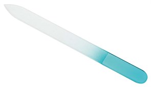 Пилка стеклянная голубая 9,5 см Деваль Бьюти (Dewal Beauty) GF-01BL