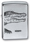 Широкая зажигалка Zippo 200 Alligator
