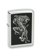 Широкая зажигалка Zippo Tigre 207