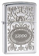 Широкая зажигалка Zippo American Classic 24751
