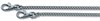 Цепочка для ножа с двумя карабинами, 40 см Викторинокс (Victorinox) 4.1815 - фото 100247