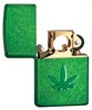 Зажигалка для трубок Зиппо (Zippo) Pipe с покрытием Meadow™, латунь/сталь, зелёная, глянцевая, 36x12x56 мм - фото 173720