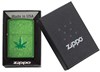 Зажигалка для трубок Зиппо (Zippo) Pipe с покрытием Meadow™, латунь/сталь, зелёная, глянцевая, 36x12x56 мм - фото 173723