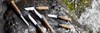 Набор в деревянной коробке из 6 ножей Опинель (Opinel) №8 Animalia, нержавеющая сталь, рукоять дуб, гравировка - фото 176945