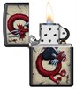 Зажигалка Zippo Dragon Ace с покрытием Black Matte, 29840 - фото 184837