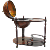 Глобус-бар напольный со столиком d 42 JF-JG-42004-R - фото 186008